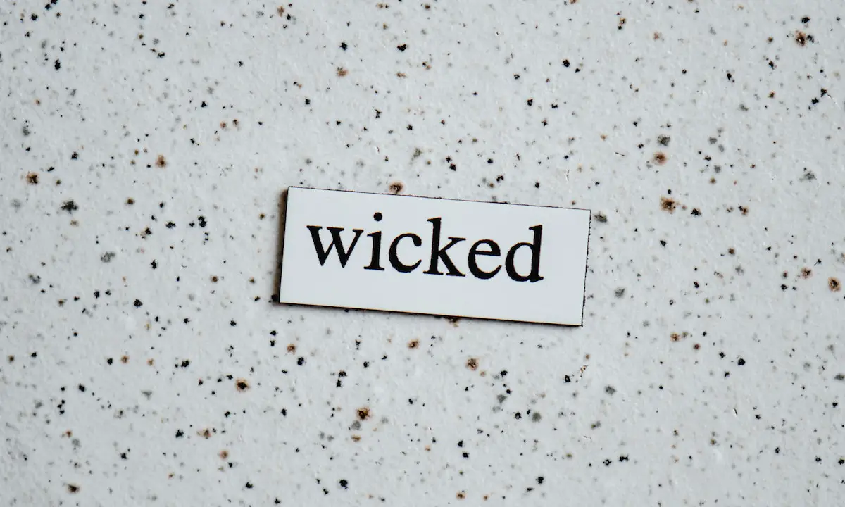 What Does Wicked Mean In Old English