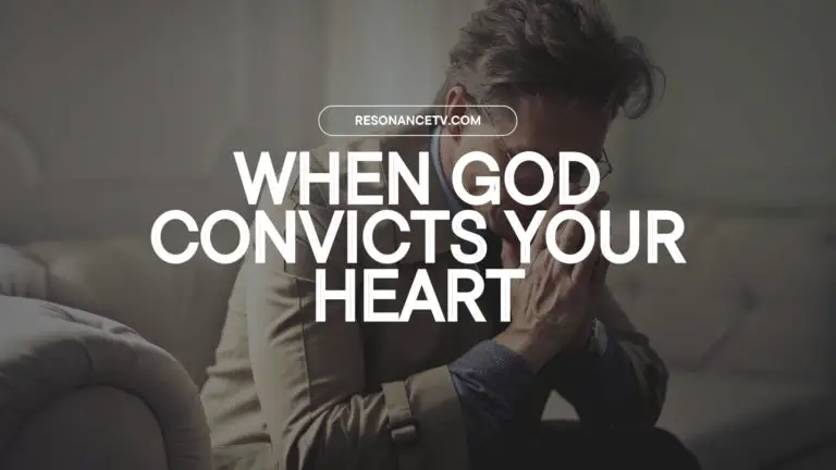 When God Convicts Your Heart Image