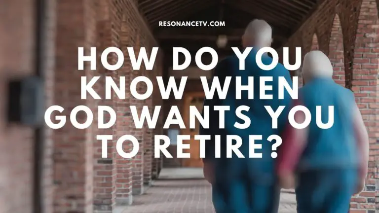 How Do You Know When God Wants You To Retire image